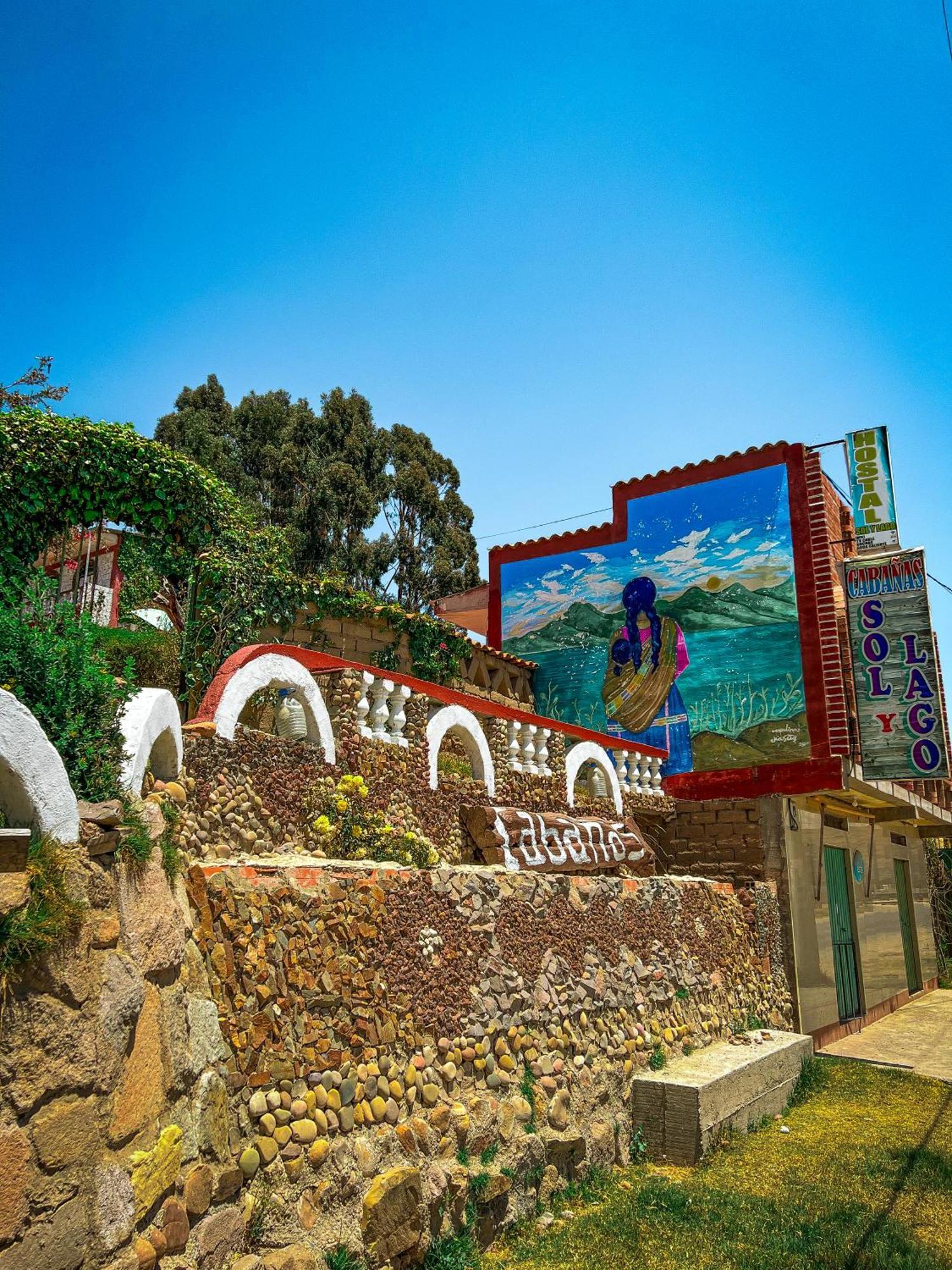 Hostal Sol Y Lago โกปากาบานา ภายนอก รูปภาพ